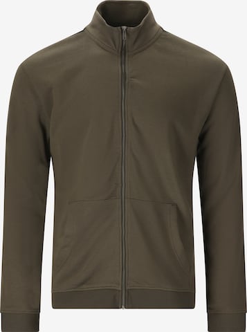 NOU Sweatjacke 'Maynard' in Schwarz: Vorderseite