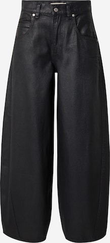 LEVI'S ® Baggy Farkut 'Super Baggy Barrel' värissä musta: etupuoli