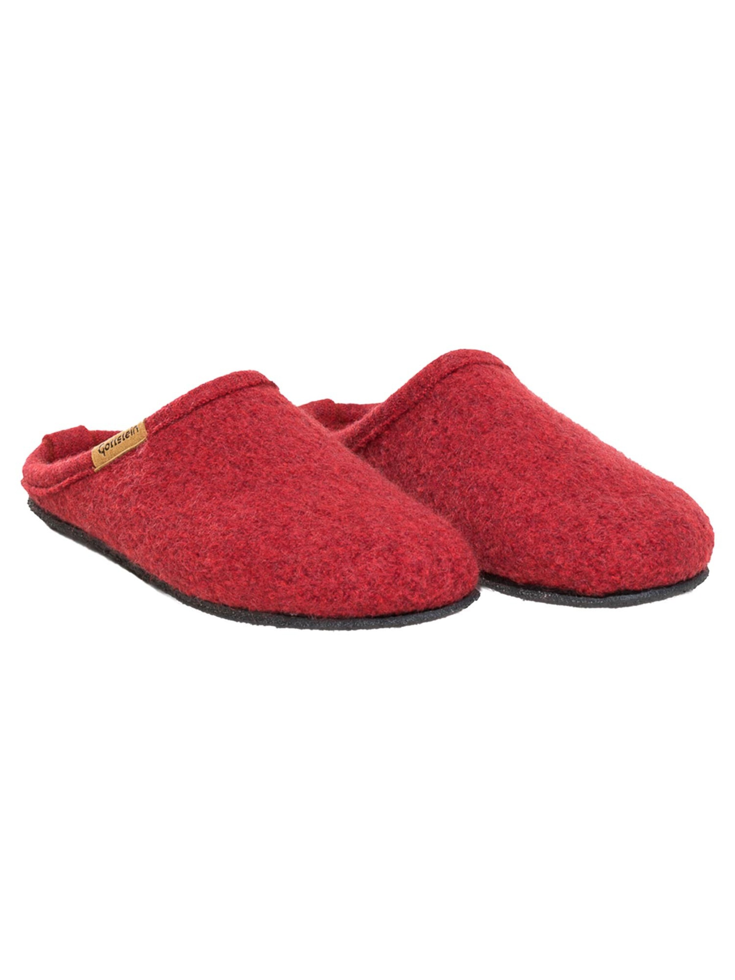 Gottstein Slippers 'Alpine Light' in Red