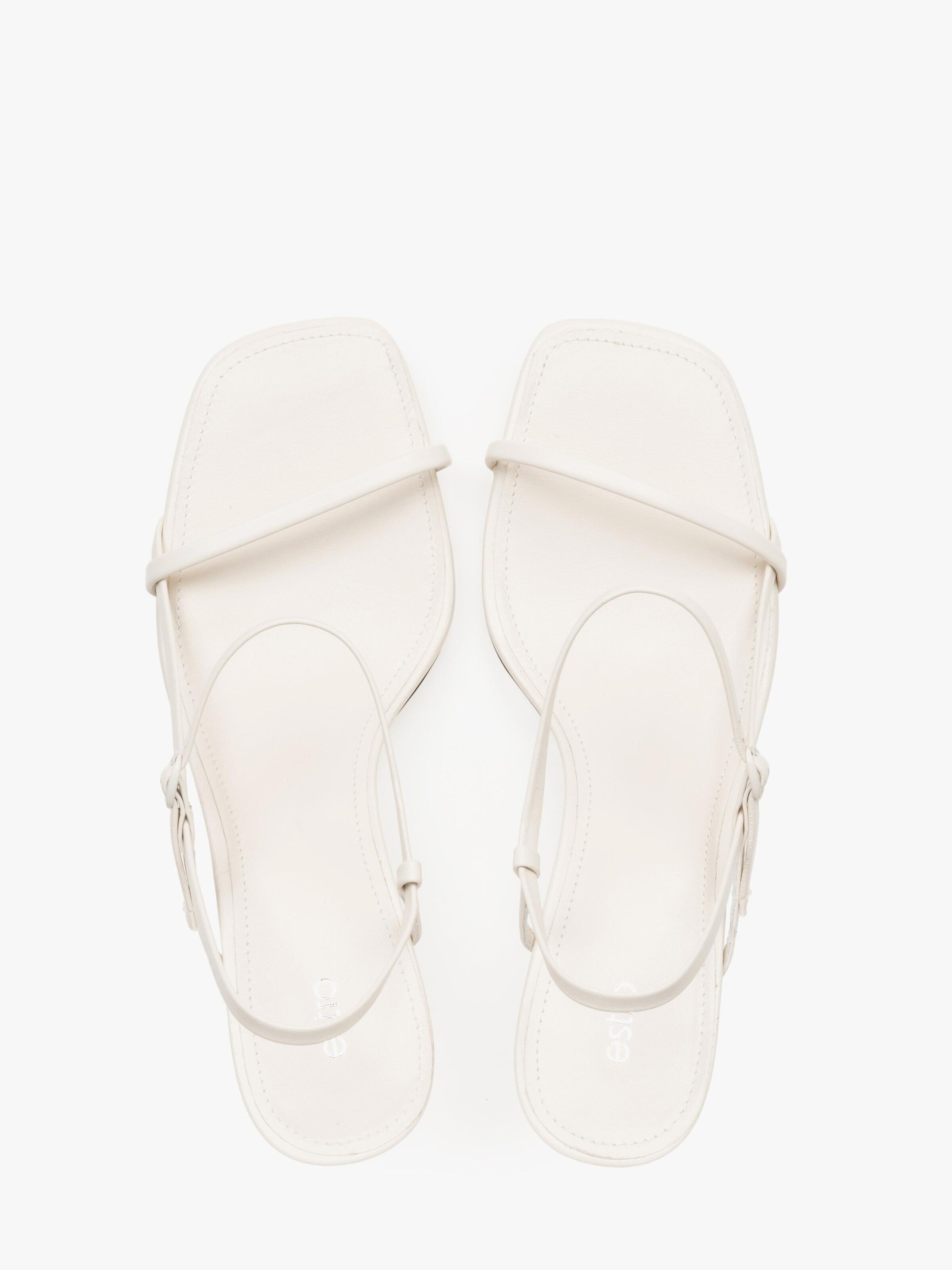 Estro Sandals '25269-9' in White