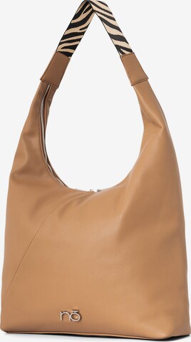 NOBO Schultertasche 'Opulent' in Beige