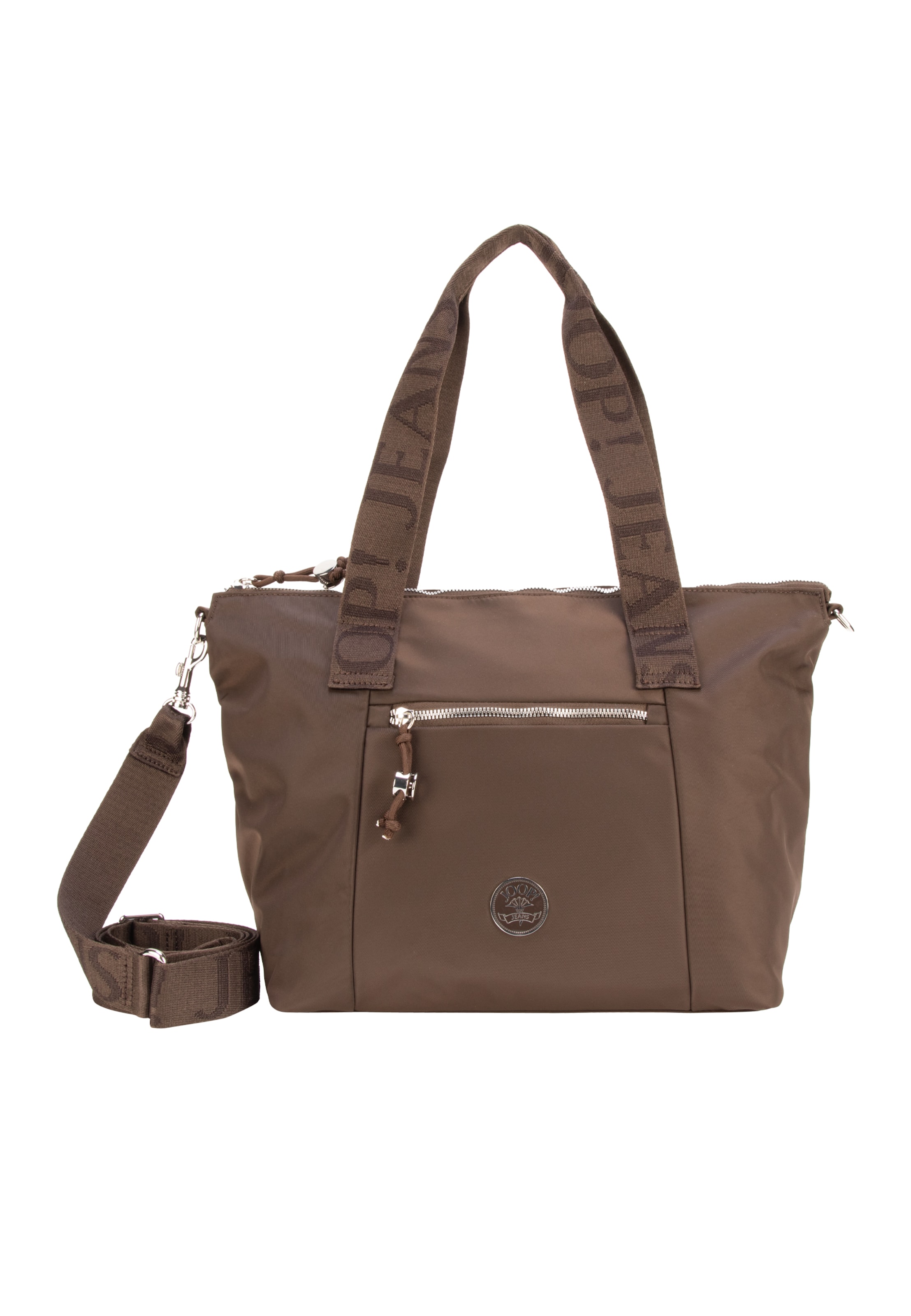 JOOP! Jeans Shopper i brun: forside