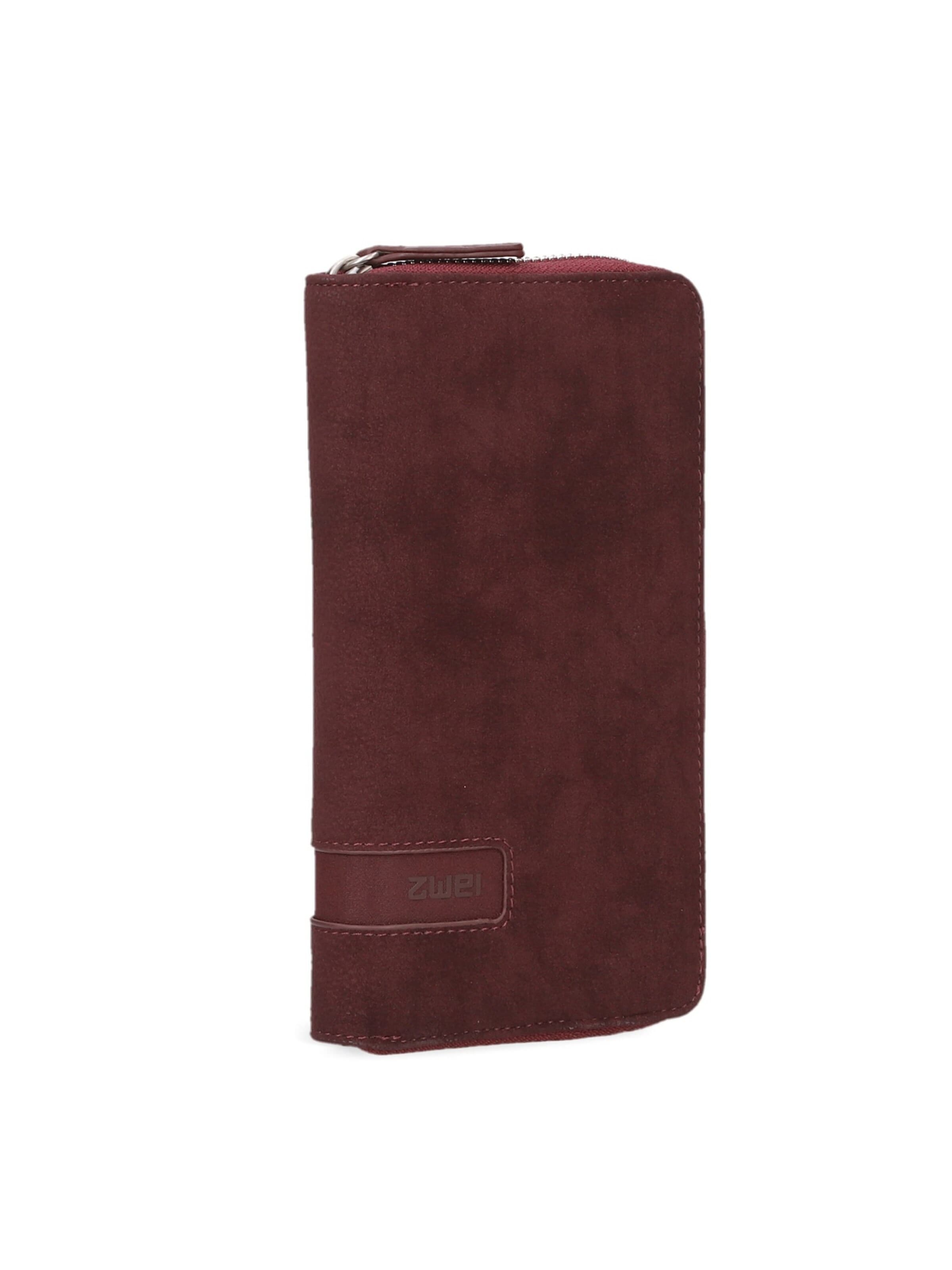 ZWEI Wallet 'MADEMOISELLE.M MW2' in Red: front