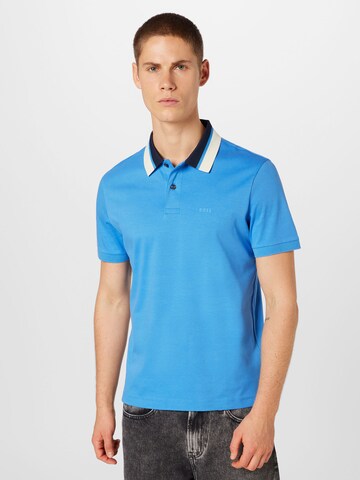 BOSS Koszulka 'Parlay' w kolorze niebieski: przód
