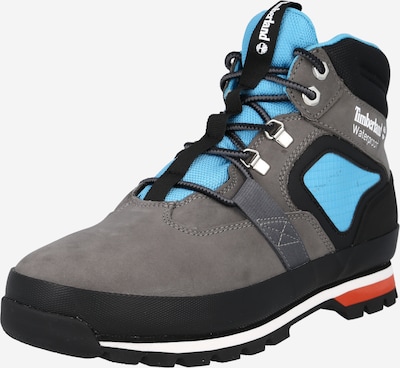 Boots stringati 'Euro Hike' TIMBERLAND di colore blu chiaro / antracite / greige / bianco, Visualizzazione prodotti