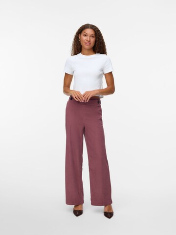 VERO MODA - regular Pantalón en marrón
