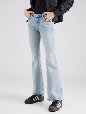 WEEKDAY Flared Jeans 'FLAME' i blå: framsida
