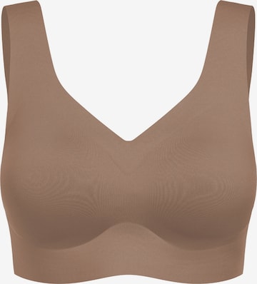 Minimizer 'Comfort Minimizer Back Support BH' di cfab (formerly creamy fabrics) in marrone: frontale