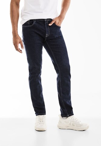 Street One MEN Regular Jeans in Blue: front