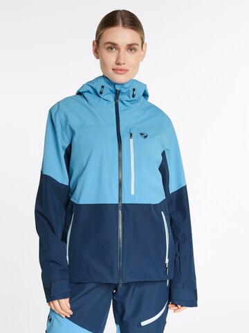 ZIENER Athletic Jacket 'TURIS' in Blue: front
