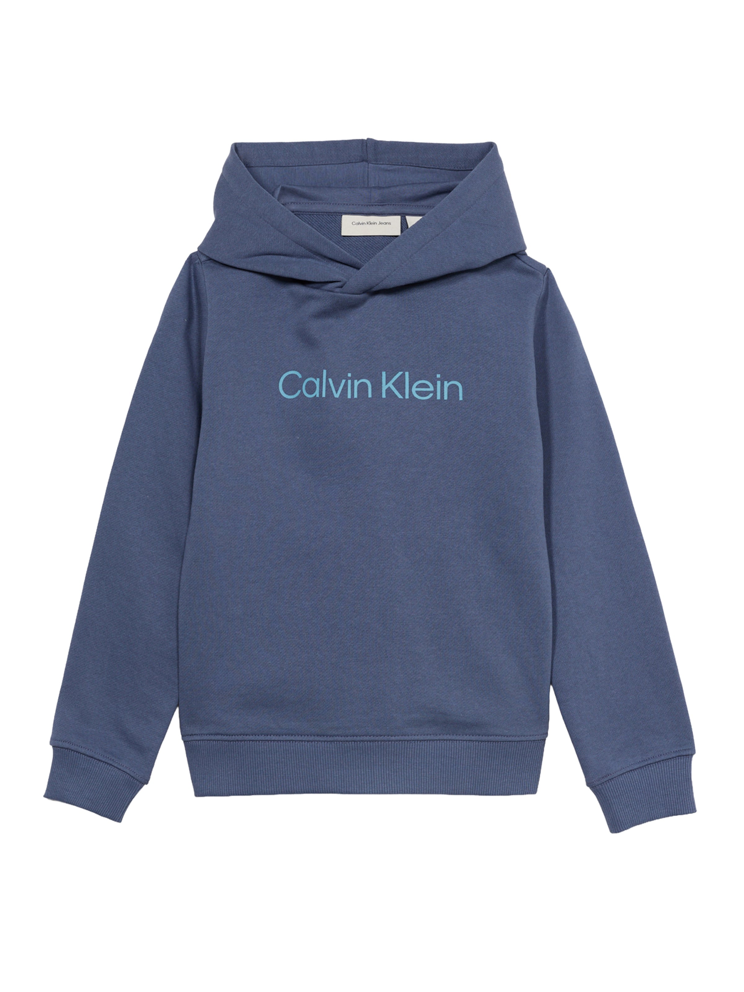 Sweat Calvin Klein Jeans en bleu : devant