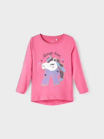 NAME IT Shirt 'VIX' in Pink: front