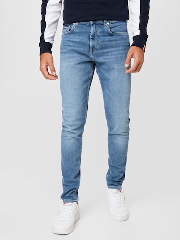 Coupe slim Jean 'HOUSTON' TOMMY HILFIGER en bleu : devant