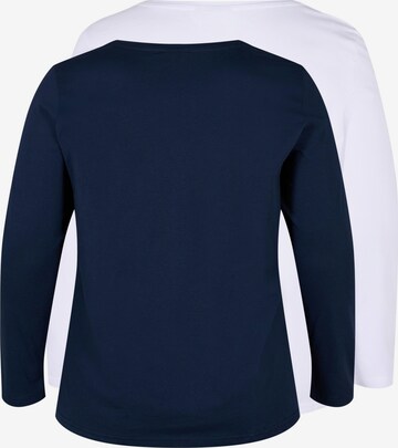 Zizzi Shirt in Blauw