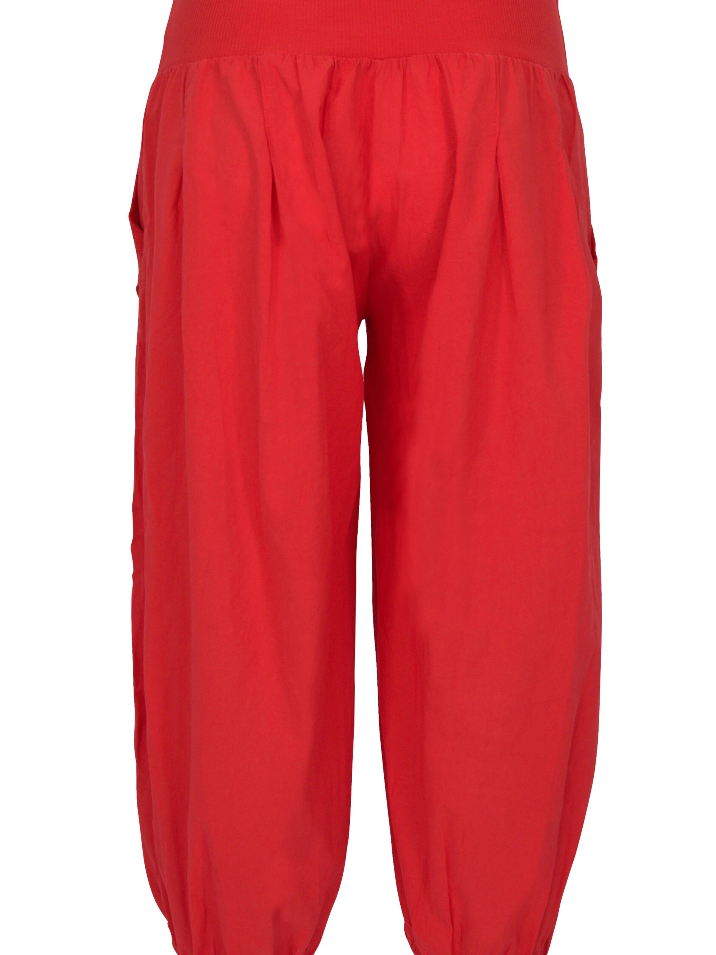 malito more than fashion Loose fit Harem Pants in Red