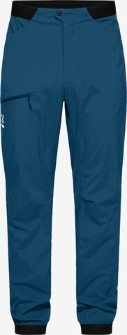 Haglöfs Tapered Outdoor Pants 'L.I.M Fuse' in Blue: front