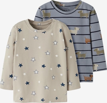 T-Shirt 'NBMVACION' NAME IT en beige : devant