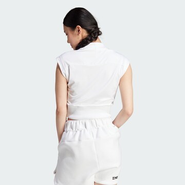 ADIDAS SPORTSWEAR Performance Shirt 'Z.N.E.' in White