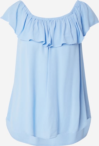 ICHI Blouse 'Marrakech' in Blauw: voorkant