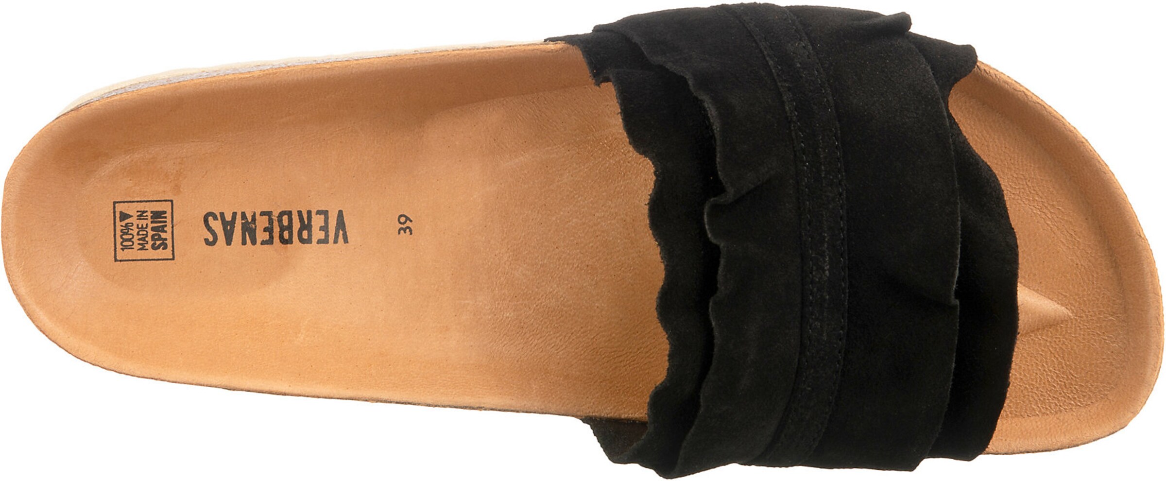 VERBENAS Mules 'Rocio' in Black