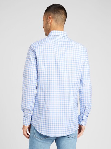 Coupe regular Chemise 'HANK' BOSS en bleu