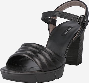 Paul Green Sandal 'Mastercalf' i svart: framsida