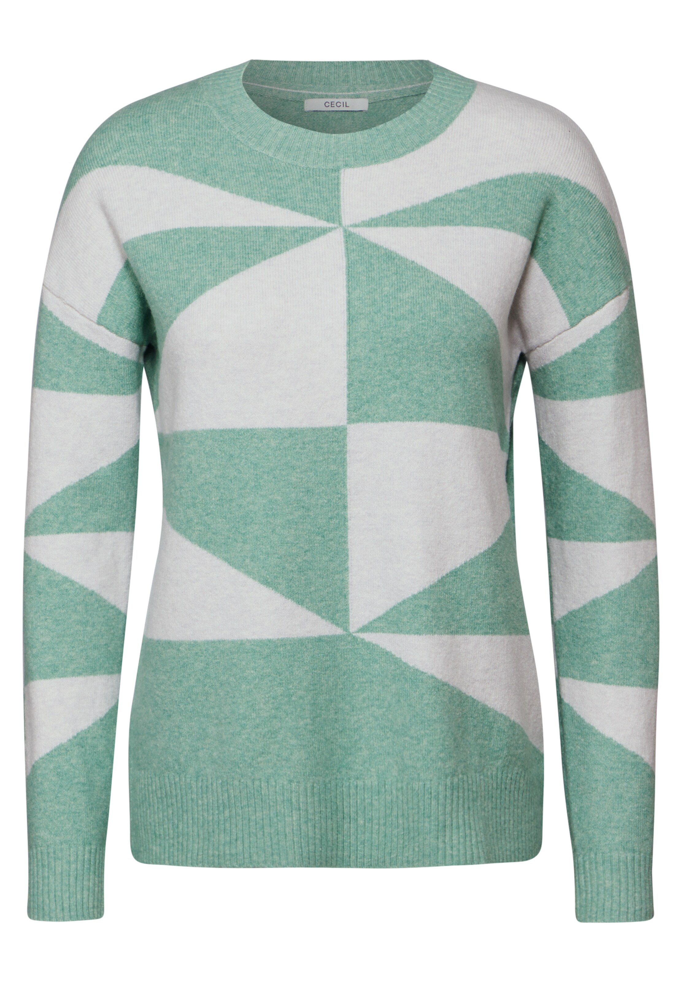 CECIL Sweater in Green: front