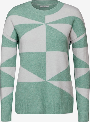 CECIL Sweater in Green: front