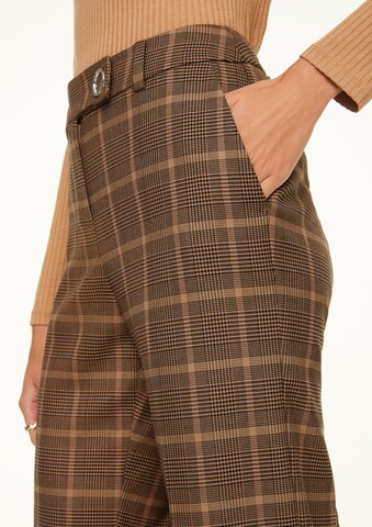 COMMA Regular Pants in Brown