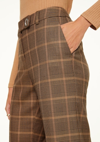 COMMA Regular Pants in Brown