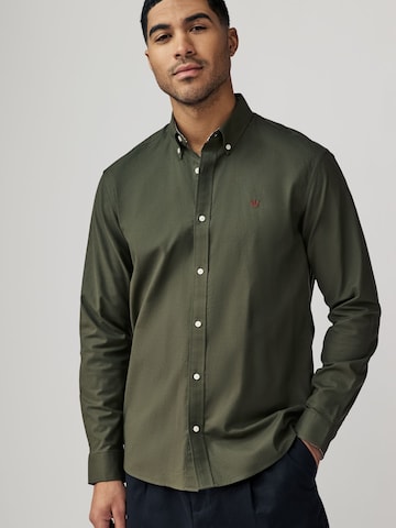 Next Klasický střih Košile – zelená: přední strana