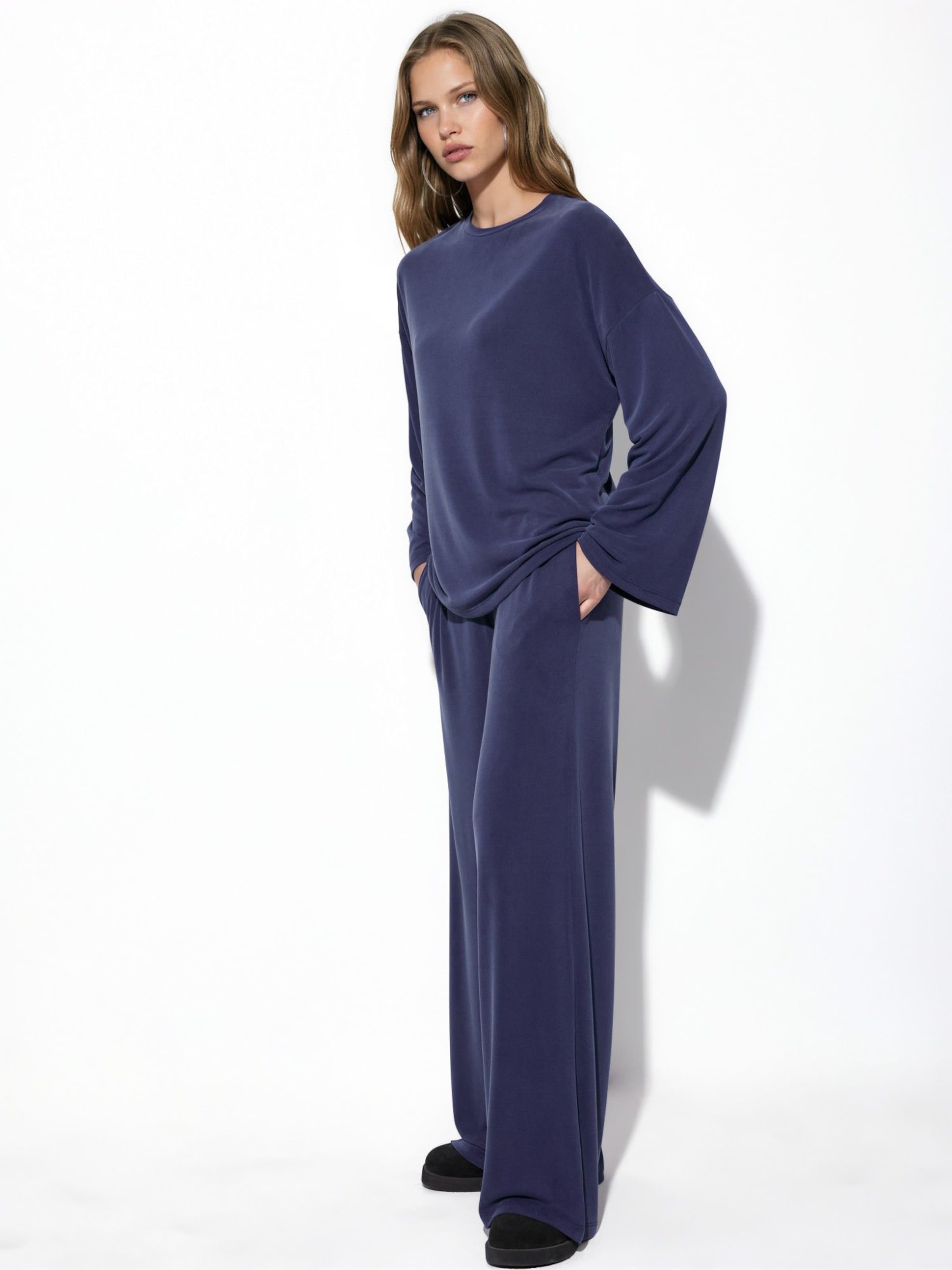 Regular Pantalon Busem en bleu