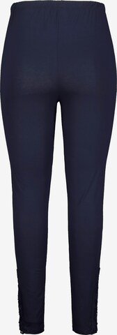 Ulla Popken Skinny Legíny – modrá