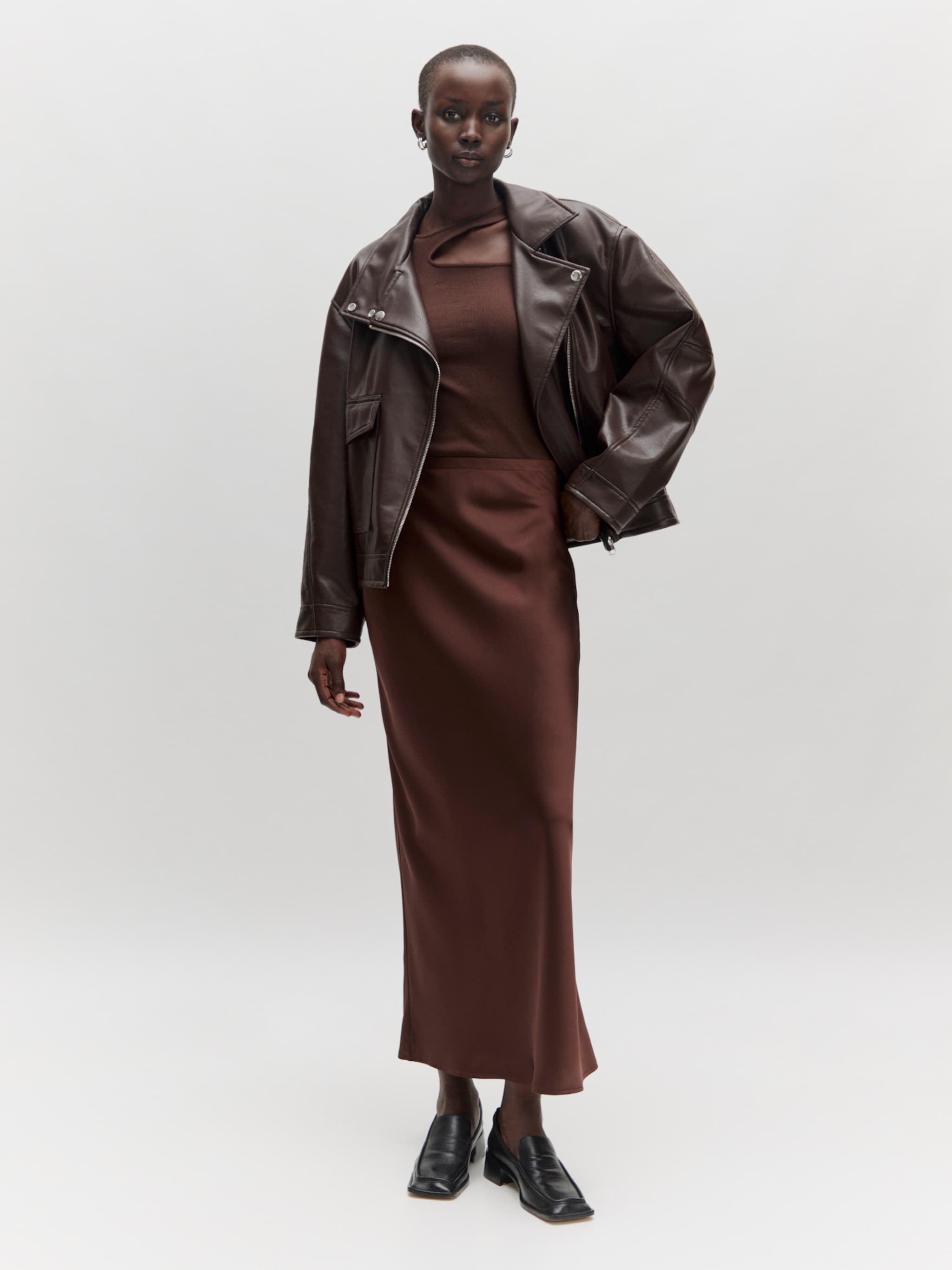 EDITED Producten Rok 'Silva' Bruin