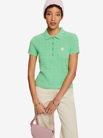 ESPRIT Shirt in Groen: voorkant