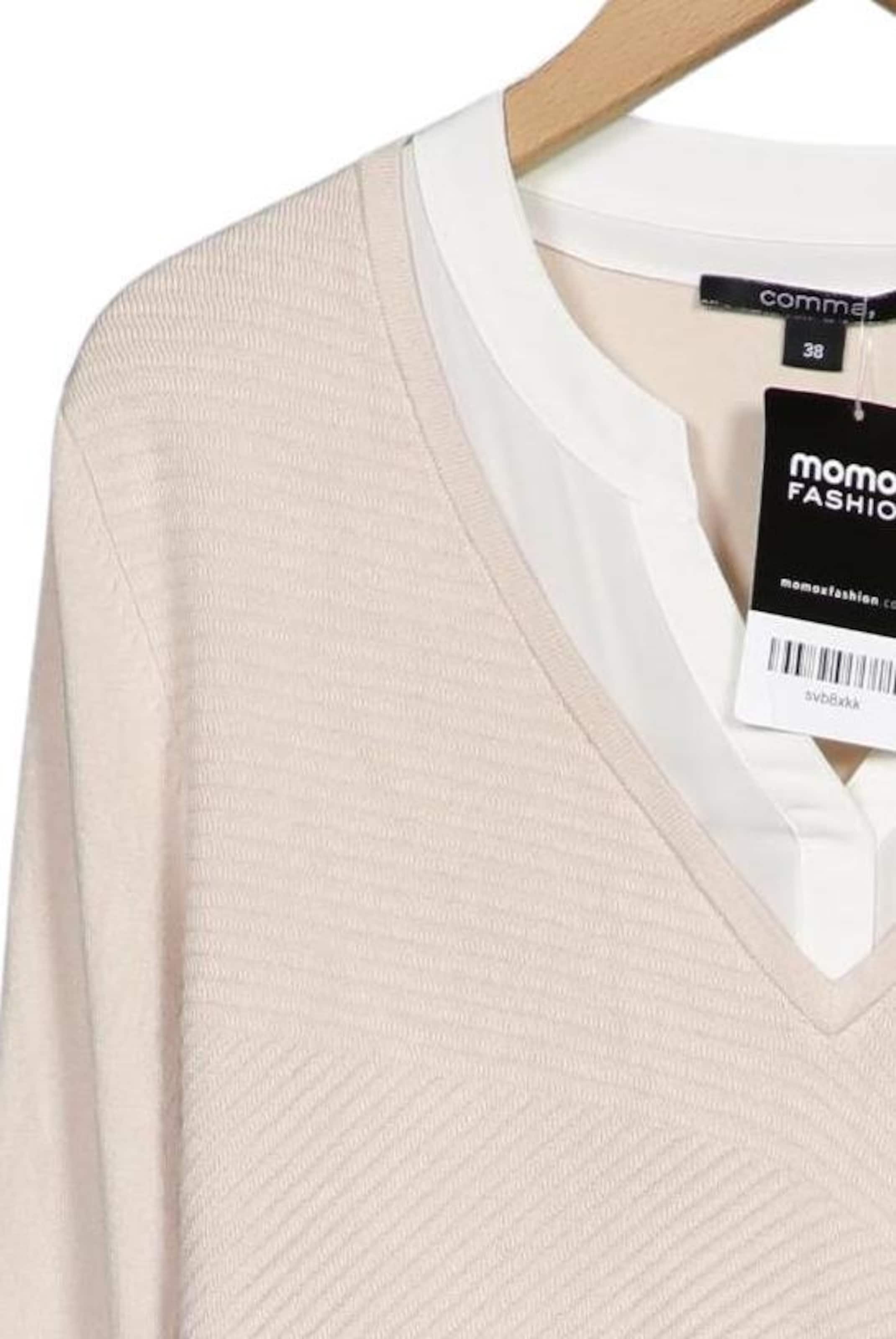 COMMA Pullover M in Beige