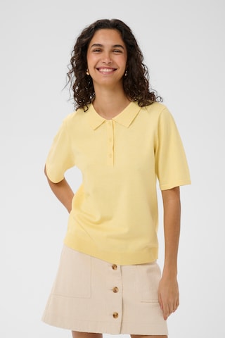 SAINT TROPEZ - Pullover 'SZMila' em amarelo: frente