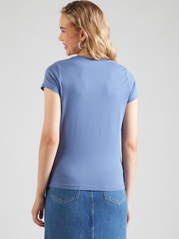 mėlyna Pepe Jeans Marškinėliai 'FLORAL I': galas