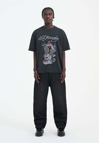 Ed Hardy Paita 'New York City Diamante' värissä musta