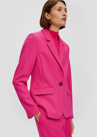 Blazer s.Oliver BLACK LABEL en rose : devant