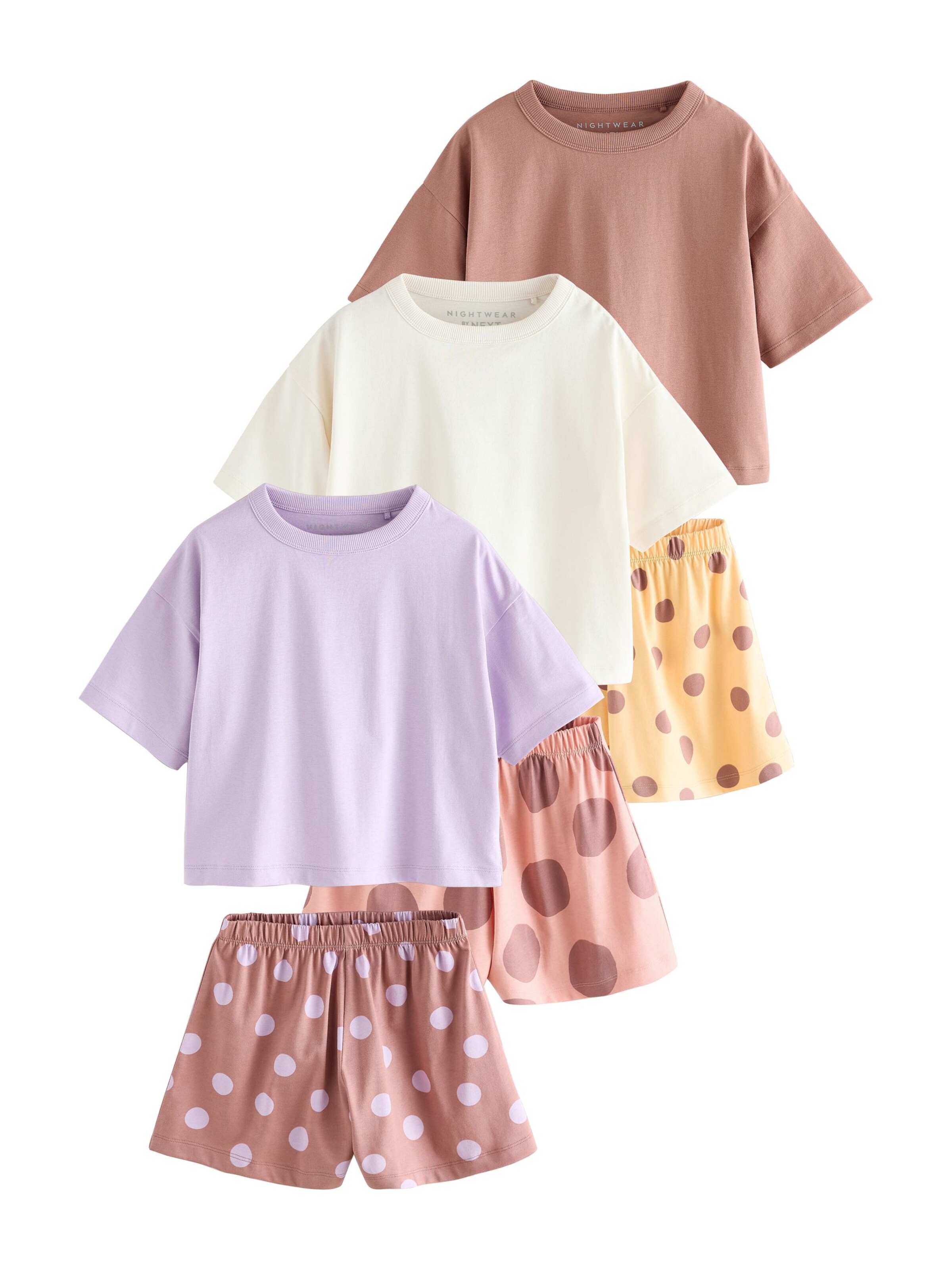 Pigiama di Next in colori misti: frontale