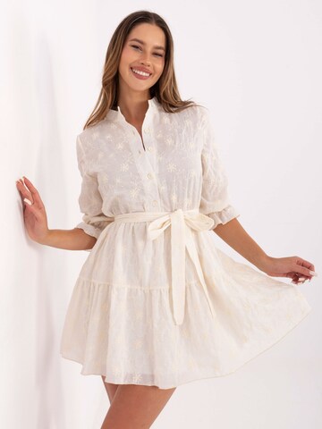 Madnezz House Kleid in Beige: Vorderseite