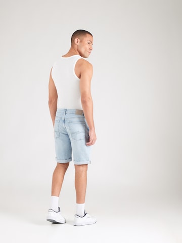 QS regular Jeans 'John' i blå