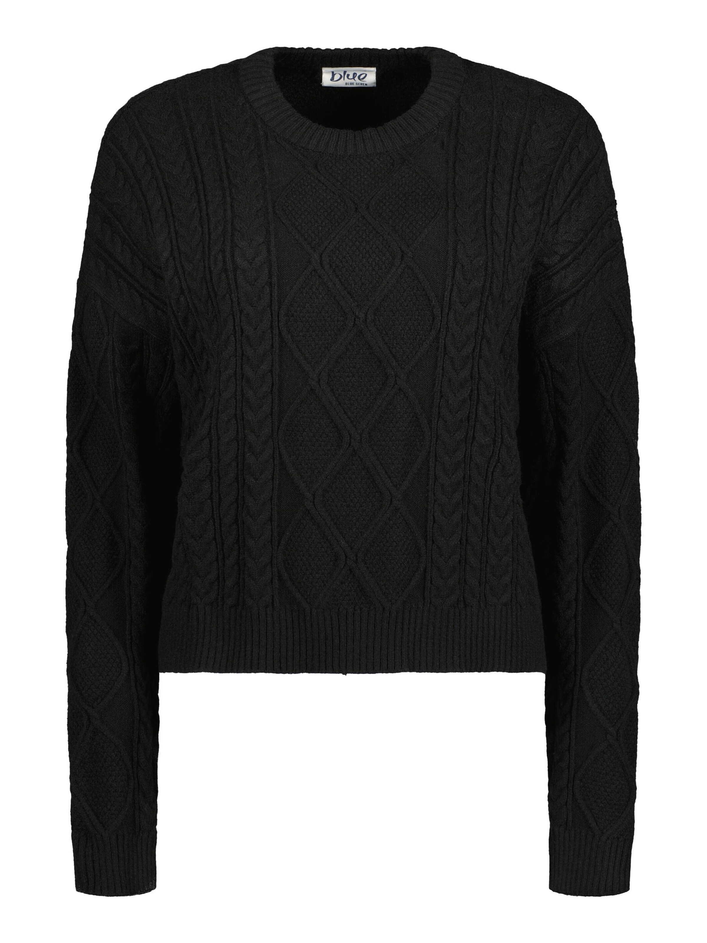 BLUE SEVEN Pullover‌ in Schwarz: Vorderseite