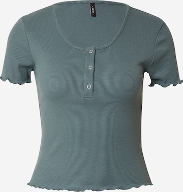 T-shirt 'ONLUMA' ONLY en vert : devant