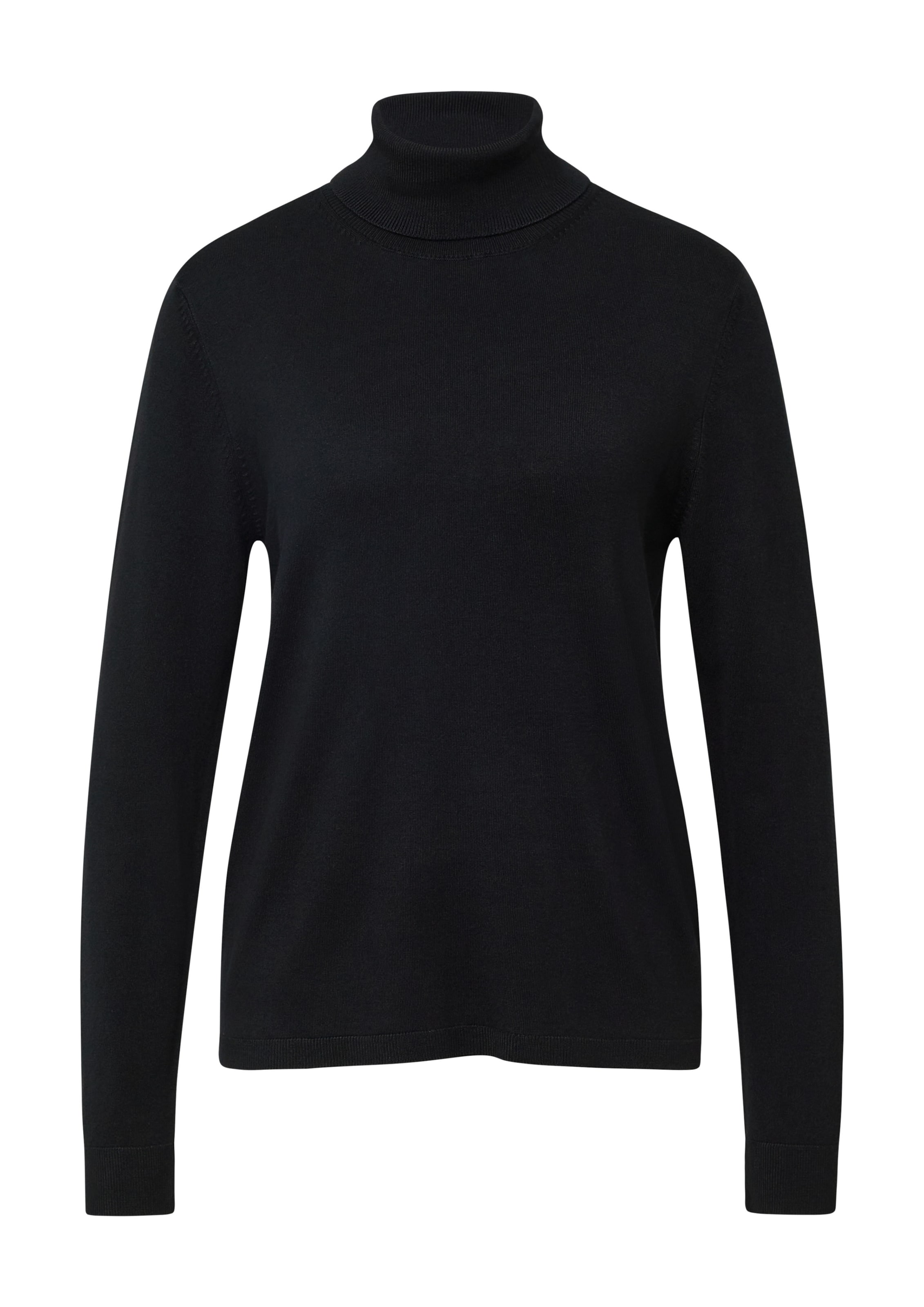 COMMA Pullover in Schwarz: Vorderseite