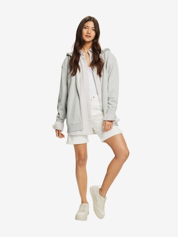 ESPRIT Sweatjacke in Grau