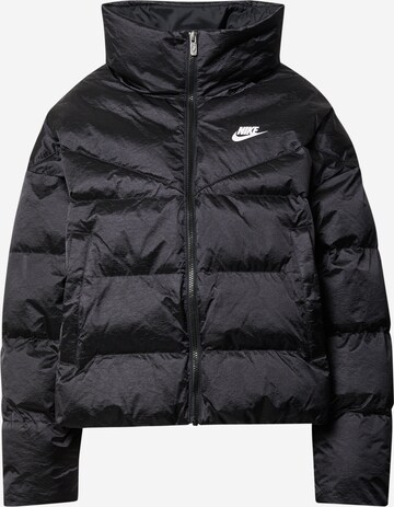 Veste mi-saison Nike Sportswear en noir : devant