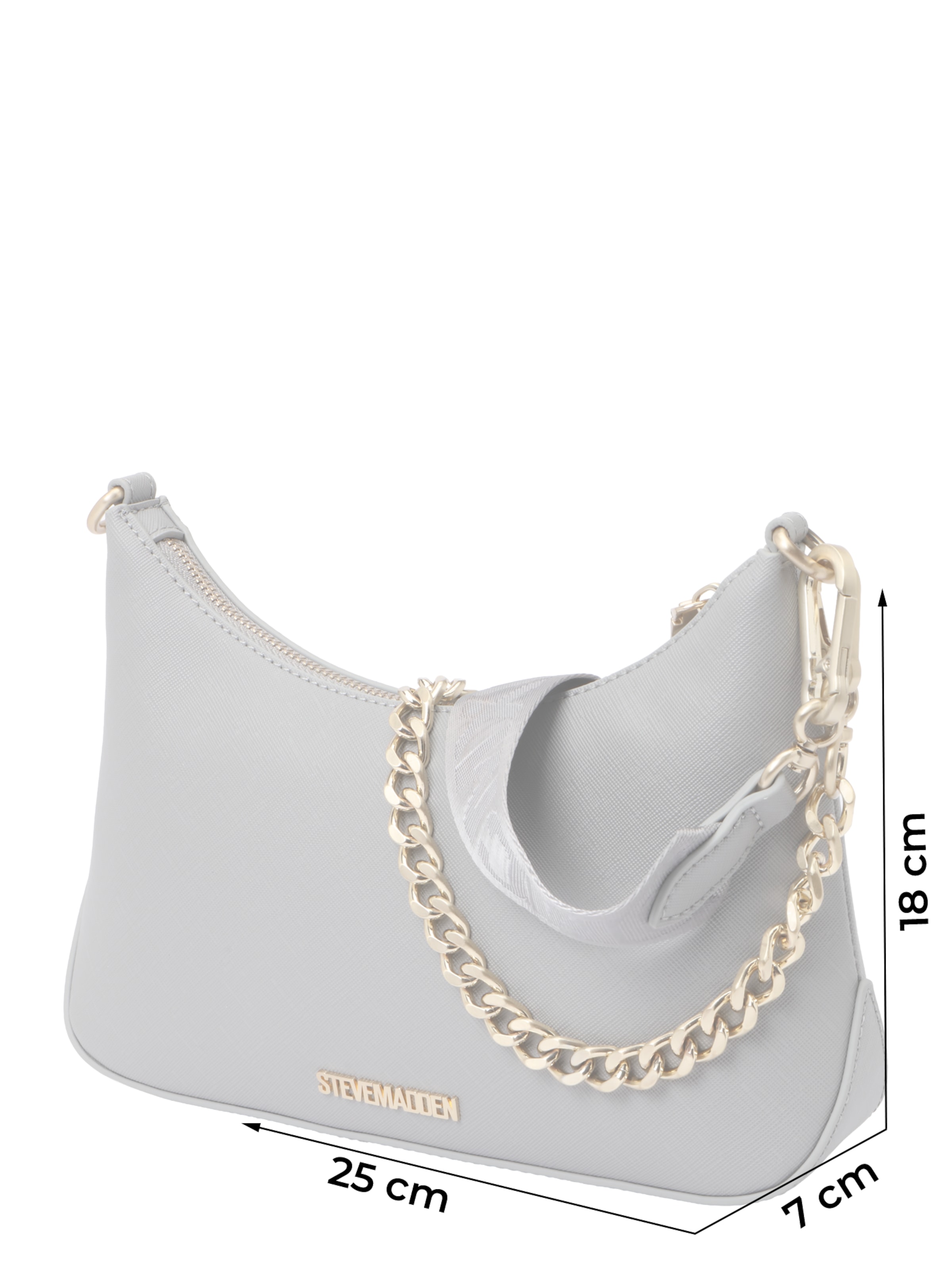 STEVE MADDEN Taška přes rameno 'Bsin' – šedá