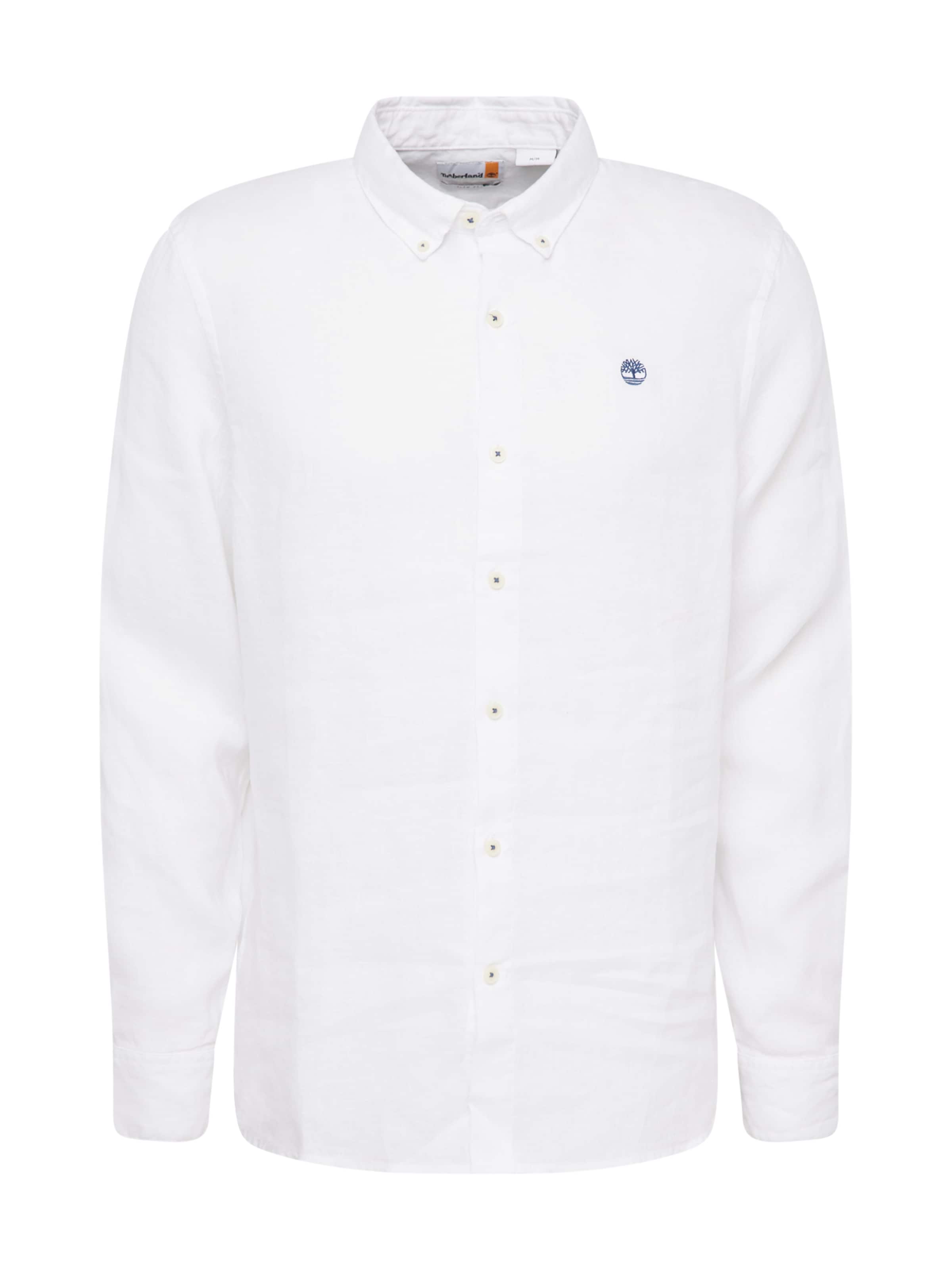 TIMBERLAND Regular fit Button Up Shirt 'Mill River' in White: front